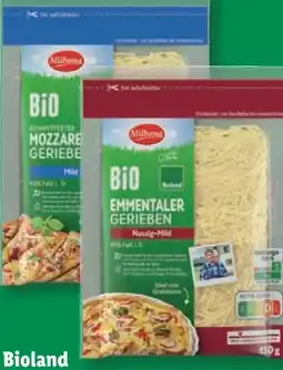 Lidl Milbona Bio Käse gerieben Angebot