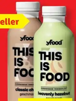 Lidl YFood This is Food Trinkmahlzeit Angebot