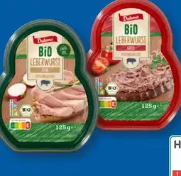 Lidl Dulano Bio Feine Leberwurst Angebot