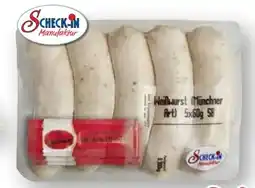 Scheck-in-Center Scheck-in Manufaktur Weißwurst Münchner Art Angebot