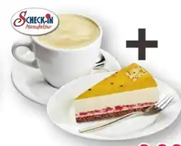 Scheck-in-Center Scheck-in Manufaktur Tasse Kaffee + 1 Stück Passionsfrucht-Torte Angebot