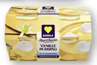 Scheck-in-Center Edeka Herzstücke Schoko Pudding Angebot