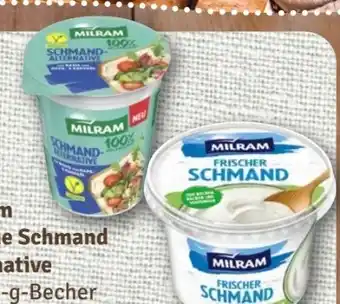 nahkauf Milram 100 % pflanzlich vegane Schmand Alternative Angebot