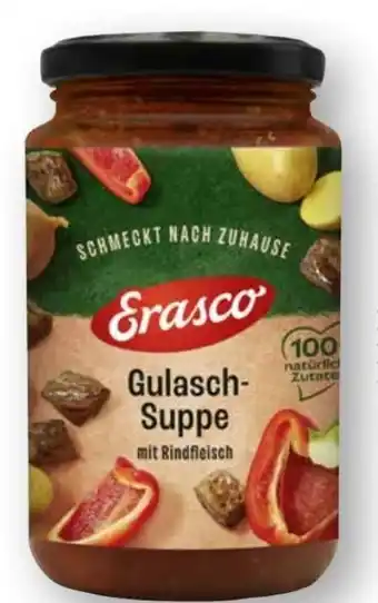 Scheck-in-Center Erasco Suppen Angebot