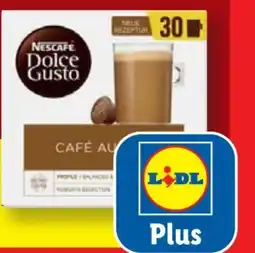 Lidl Nescafé Dolce Gusto Kaffeekapseln Café au Lait Angebot