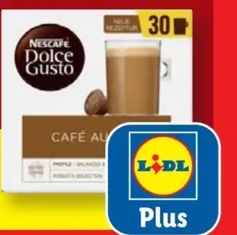 Lidl Nescafé Dolce Gusto Kaffeekapseln Café au Lait Angebot