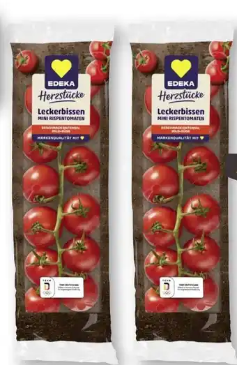 Scheck-in-Center Edeka Herzstücke Mini Rispentomaten Angebot