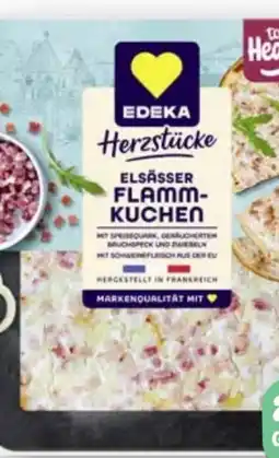 Scheck-in-Center Edeka Herzstücke Elsässer Flammkuchen Angebot