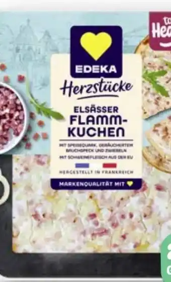 Scheck-in-Center Edeka Herzstücke Elsässer Flammkuchen Angebot