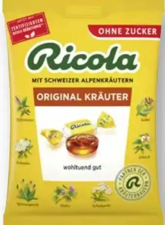 Scheck-in-Center Ricola Kräuter Original Angebot
