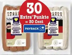 Scheck-in-Center Edeka Herzstücke Stadion Bratwurst Angebot