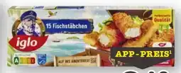 Scheck-in-Center Iglo 15 Fischstäbchen Angebot