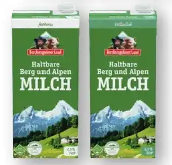 Scheck-in-Center Berchtesgadener Land Haltbare Bergbauern Milch Angebot