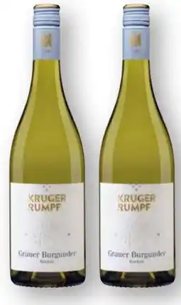 Scheck-in-Center Kruger-Rumpf Grauer Burgunder Angebot