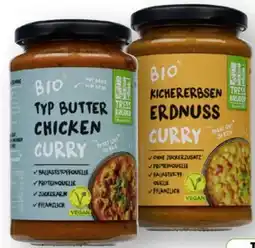 Scheck-in-Center Tressbrüder Bio Typ Butter Chicken Curry Vegan Angebot