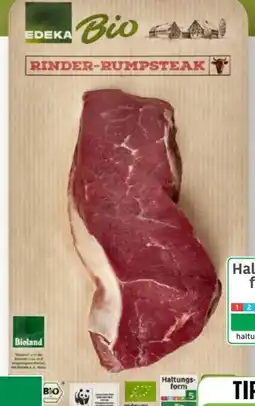 Scheck-in-Center Edeka Bio Bio-Rinder-Rumpsteak Angebot