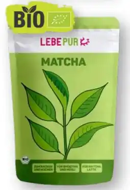 Scheck-in-Center Lebepur Bio Matcha Pulver Angebot