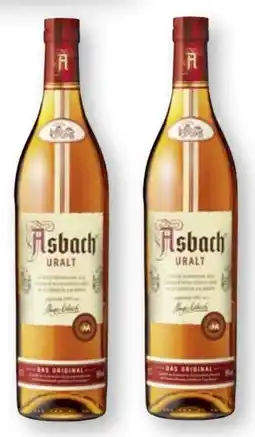 Scheck-in-Center Asbach Uralt Weinbrand Angebot