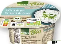 Scheck-in-Center Edeka Bio Körniger Frischkäse Angebot