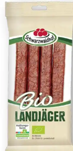 Scheck-in-Center Schwarzwaldhof Bio Landjäger Angebot