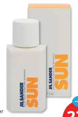 Scheck-in-Center Jil Sander Sun EdT Angebot