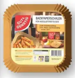 Scheck-in-Center Gut & Günstig Backpapierschalen Angebot