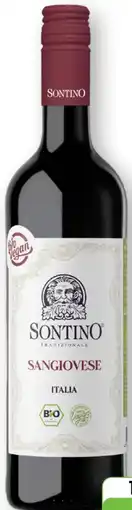 Scheck-in-Center Sontino Bio-Vegan Sangiovese Angebot