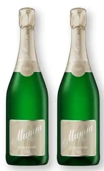 Scheck-in-Center Mumm & Co. Sekt Angebot