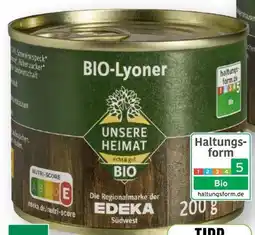 Scheck-in-Center Unsere Heimat Echt & Gut Bio-Lyoner Angebot