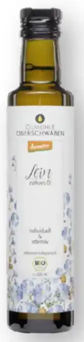 Scheck-in-Center Ölmühle Oberschwaben Bio-Leinöl Angebot