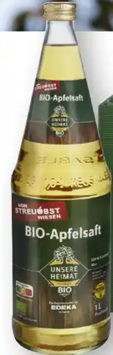 Scheck-in-Center Unsere Heimat Echt & Gut Bio-Apfelsaft Angebot
