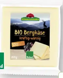 Scheck-in-Center Schwarzwaldmilch Bio Bergkäse Kräftig-Würzig Angebot