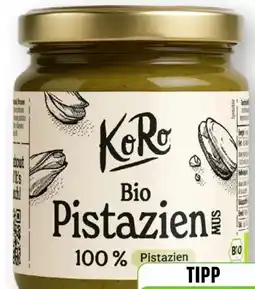 Scheck-in-Center KoRo Bio Pistazienmus Angebot