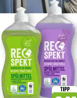 Scheck-in-Center Respekt Spülmittel Angebot