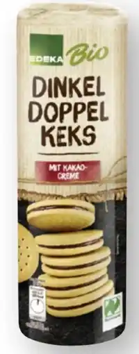 Scheck-in-Center Edeka Bio Dinkel Doppelkeks Angebot