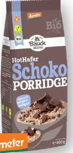Scheck-in-Center Bauck Mühle Bio Hot Hafer Schoko Porridge Angebot