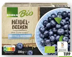 Scheck-in-Center Edeka Bio Bio-Heidelbeeren Tiefgefroren Angebot