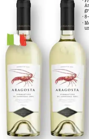 Scheck-in-Center Aragosta Vermentino di Sardegna Angebot