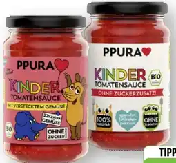 Scheck-in-Center Ppura Bio Kinder Tomatensauce Angebot