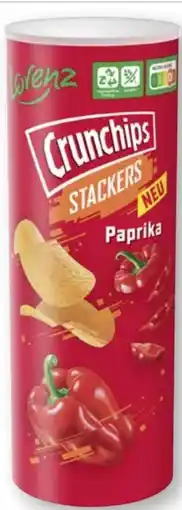 Edeka Lorenz Crunchips Stackers Paprika Angebot