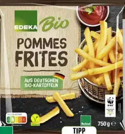Scheck-in-Center Edeka Bio Pommes Frites Angebot