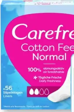 Edeka Carefree Cotton Feel Normal Slipeinlagen Angebot