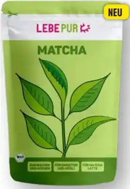 Edeka Lebepur Bio Matcha Pulver Angebot