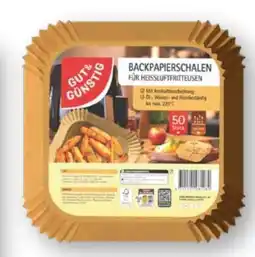 Edeka Gut & Günstig Backpapierschalen Angebot