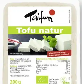 Edeka Taifun Bio Tofu natur Angebot