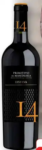 Edeka Weingut Contessa Marina 14 Primitivo di Manduria Riserva Angebot