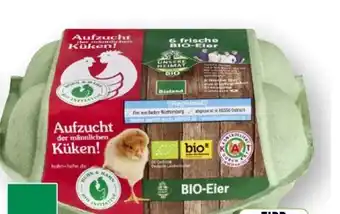 Edeka Unsere Heimat Echt & Gut Huhn Hahn Bio-Eier Angebot