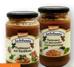 Edeka Solobonta Pastasauce mit Basilikum Angebot