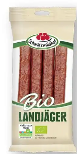 Edeka Schwarzwaldhof Bio Landjäger Angebot
