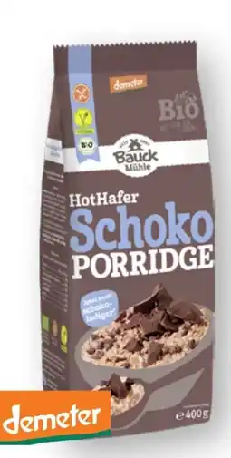 Edeka Bauckhof Bio Porridge Hot Hafer Schoko Angebot